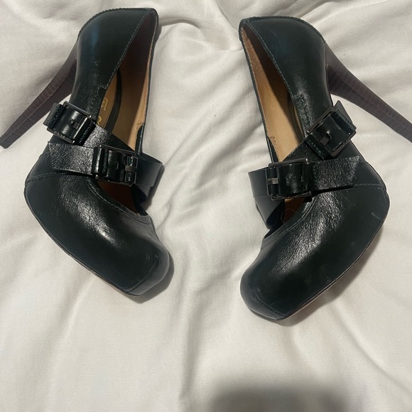 L.A.M.B. Gwen stefani stiletto heel leather Mary Jane shoes - Picture 8 of 9